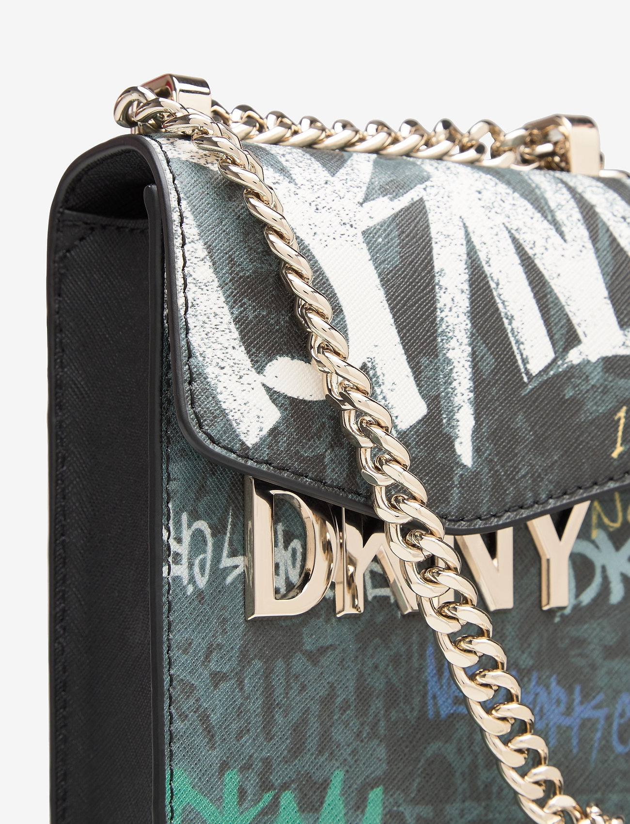 DKNY Bags - PENELOPE-NS PHONE CB - blk mlt/white - 3