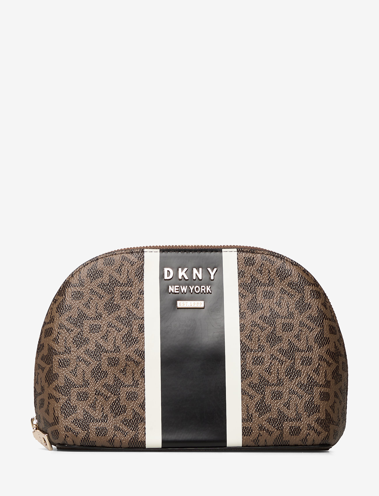 DKNY Bags - WHITNEY-LG COSMETIC - mocha logo blk - 0