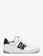 DKNY - ABENI - LACE UP SNEAKER - low top sneakers - qzc - brght wt/bk - 1