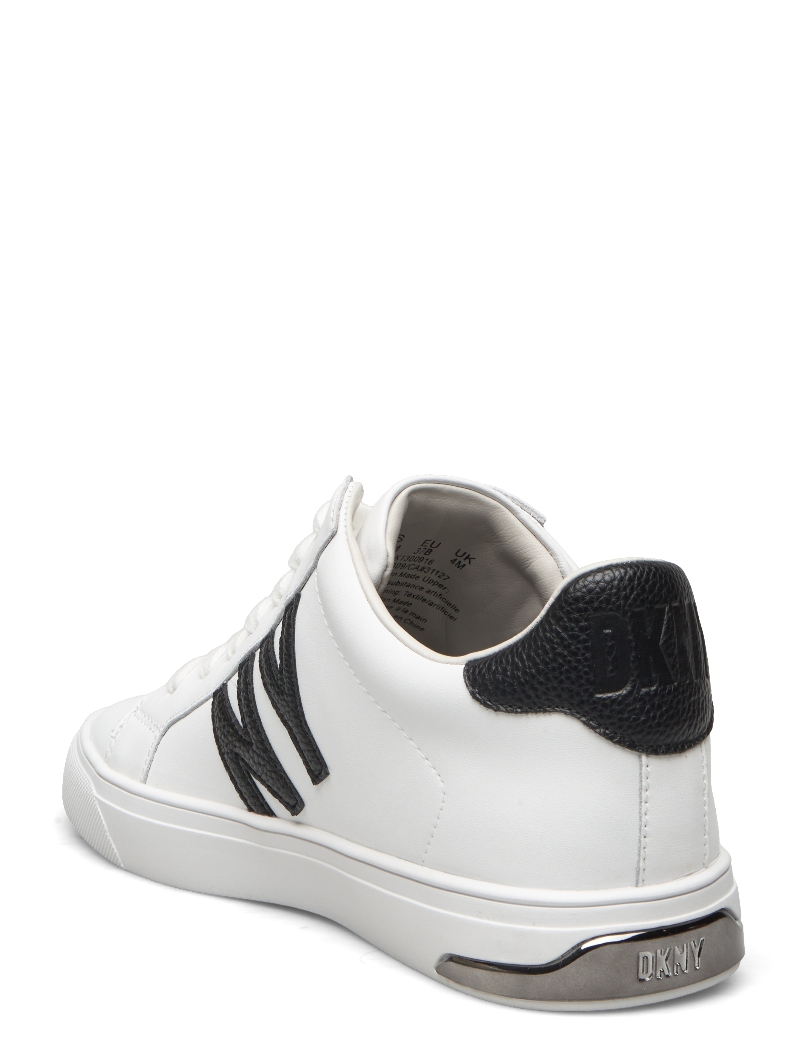 DKNY - ABENI - LACE UP SNEAKER - qzc - brght wt/bk - 2