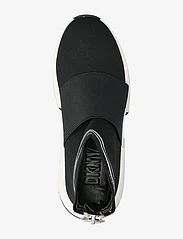 DKNY - MARINI - SLIP ON SNEAKER - sportiska stila apavi bez aizdares - f2o - blk/hmtpn chno - 3