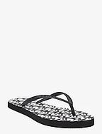 SUSAN - FLIP FLOP - 005 - BLACK/WHITE