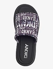 DKNY - IDRIS SKYLINE - PEEP - sandales uz platformas - 1bm - blk multi - 3