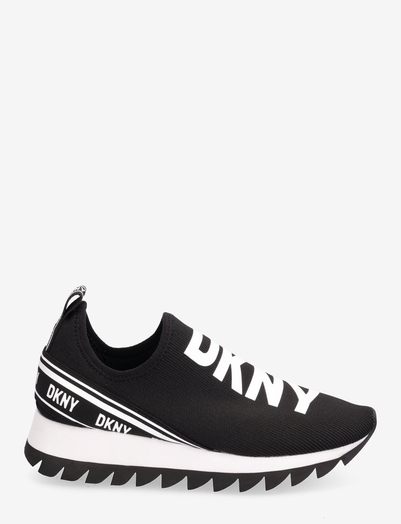DKNY - ABBI - SLIP ON SNEAKER - sportiska stila apavi bez aizdares - 005 - black/white - 1
