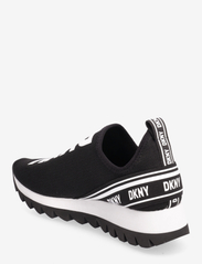 DKNY - ABBI - SLIP ON SNEAKER - laisvalaikio batai be raištelių - 005 - black/white - 2