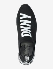 DKNY - ABBI - SLIP ON SNEAKER - laisvalaikio batai be raištelių - 005 - black/white - 3