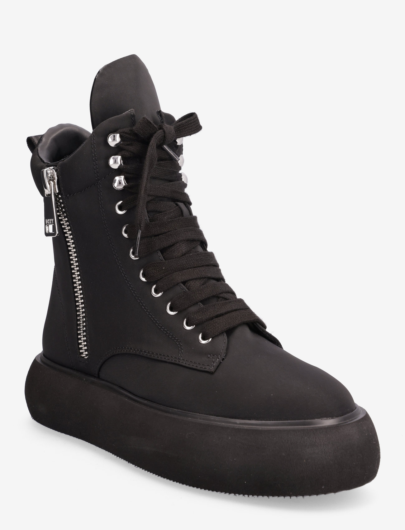 DKNY - AKEN - laced boots - blk - black - 0