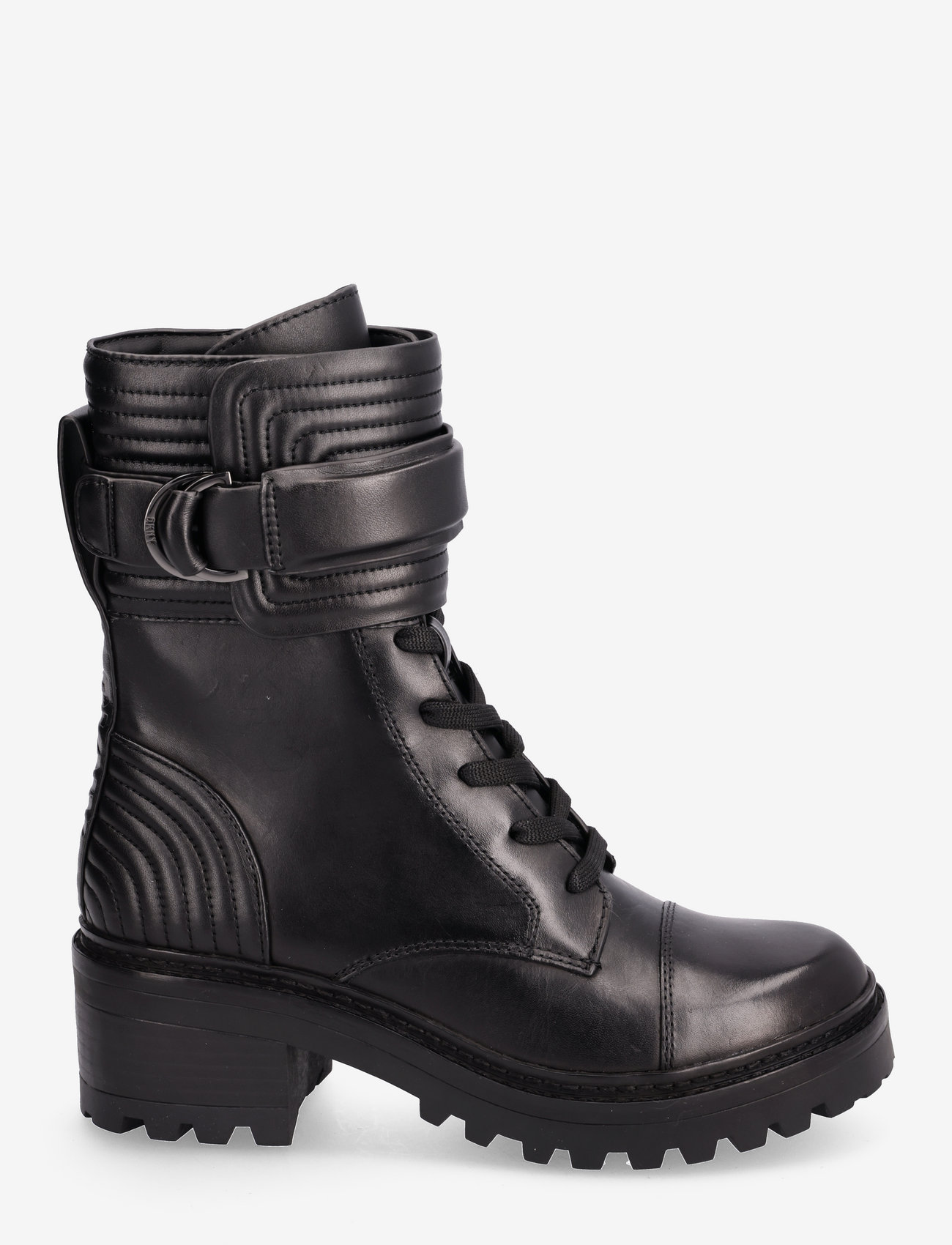 DKNY - BASIA - COMBAT BOOT - buty sznurowane - blk - black - 1
