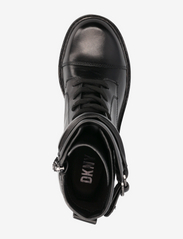 DKNY - BASIA - COMBAT BOOT - buty sznurowane - blk - black - 3
