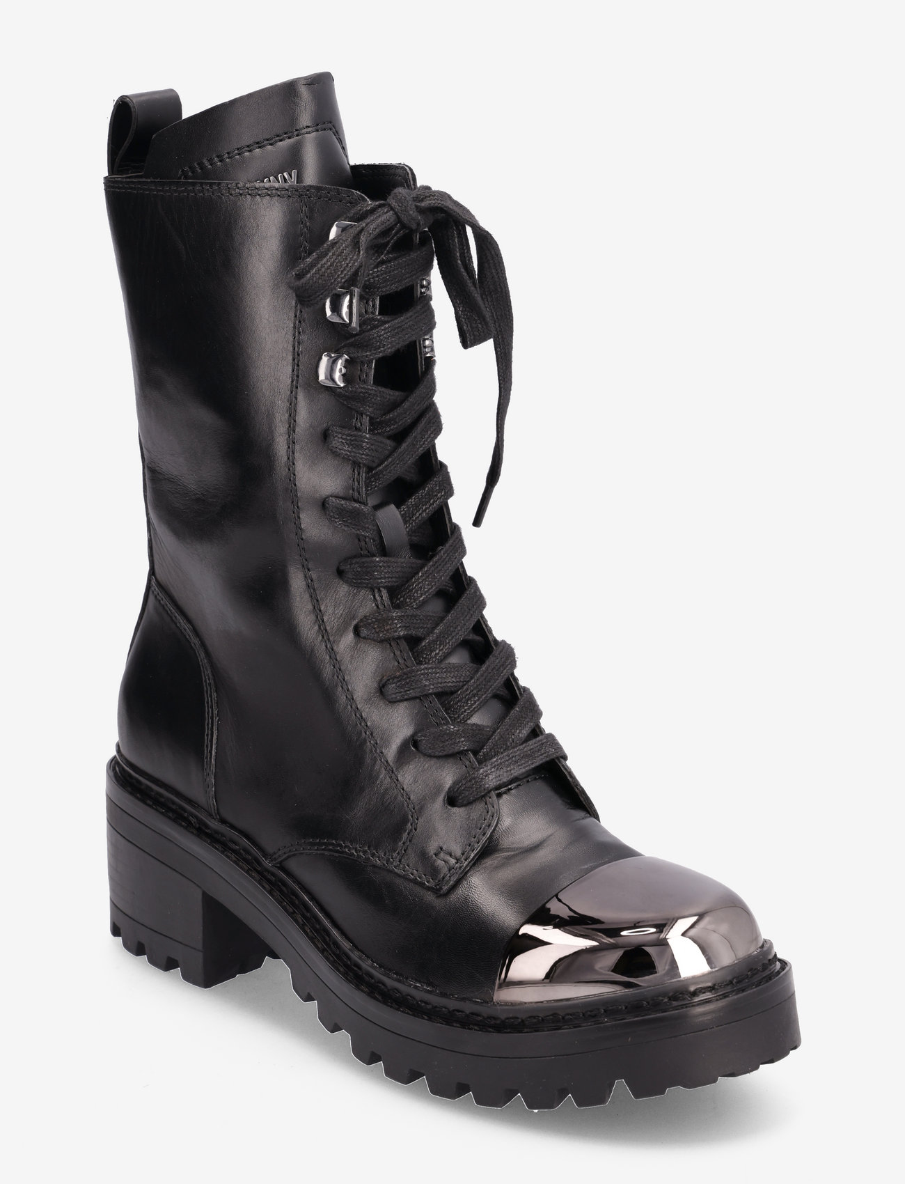 DKNY - BARNETT - laced boots - 2fq - blk/dk gun - 0