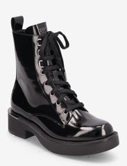 DKNY - TALMA - COMBAT BOOT - snørestøvler - blk - black - 0