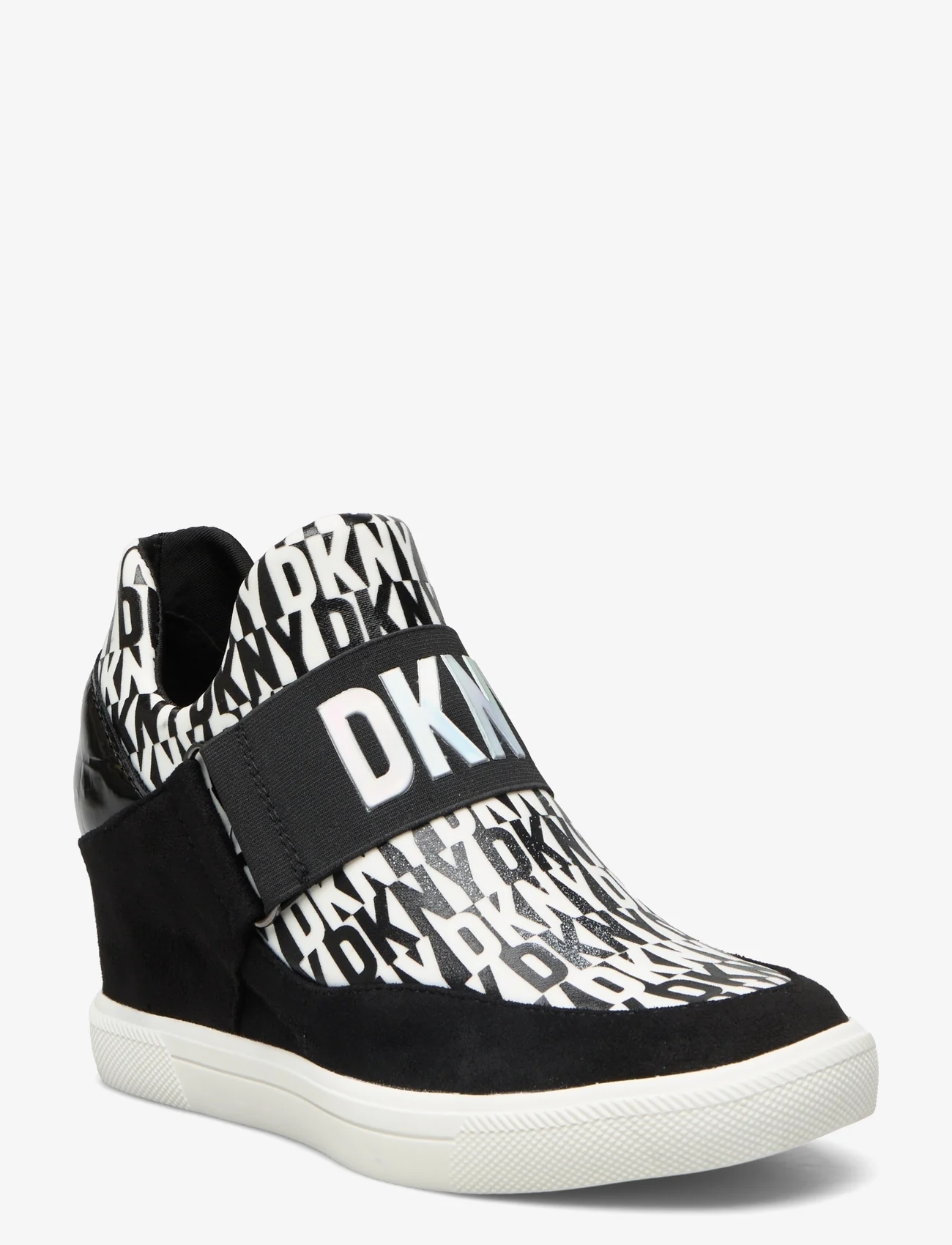DKNY - COSMOS - lave sneakers - black/white - 0