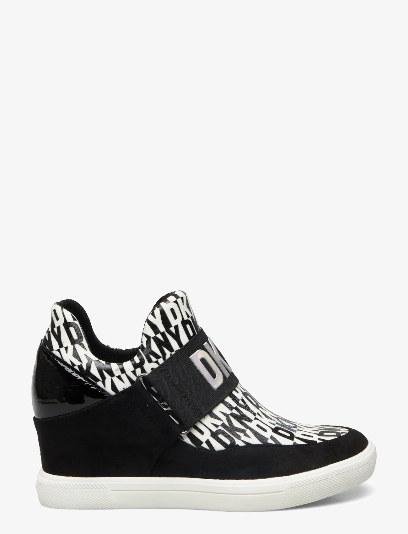 DKNY - COSMOS - lave sneakers - black/white - 1