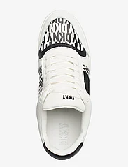 DKNY - ODLIN - sportiska stila apavi ar pazeminātu potītes daļu - black/white - 3
