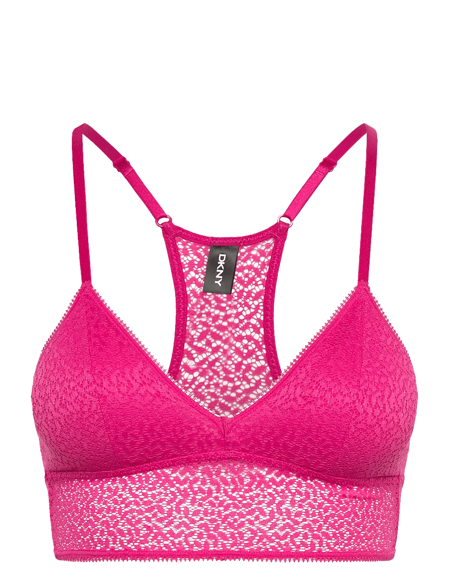 DKNY Homewear - Dkny Modern Lace Racerback Longline - bralette - beet - 1