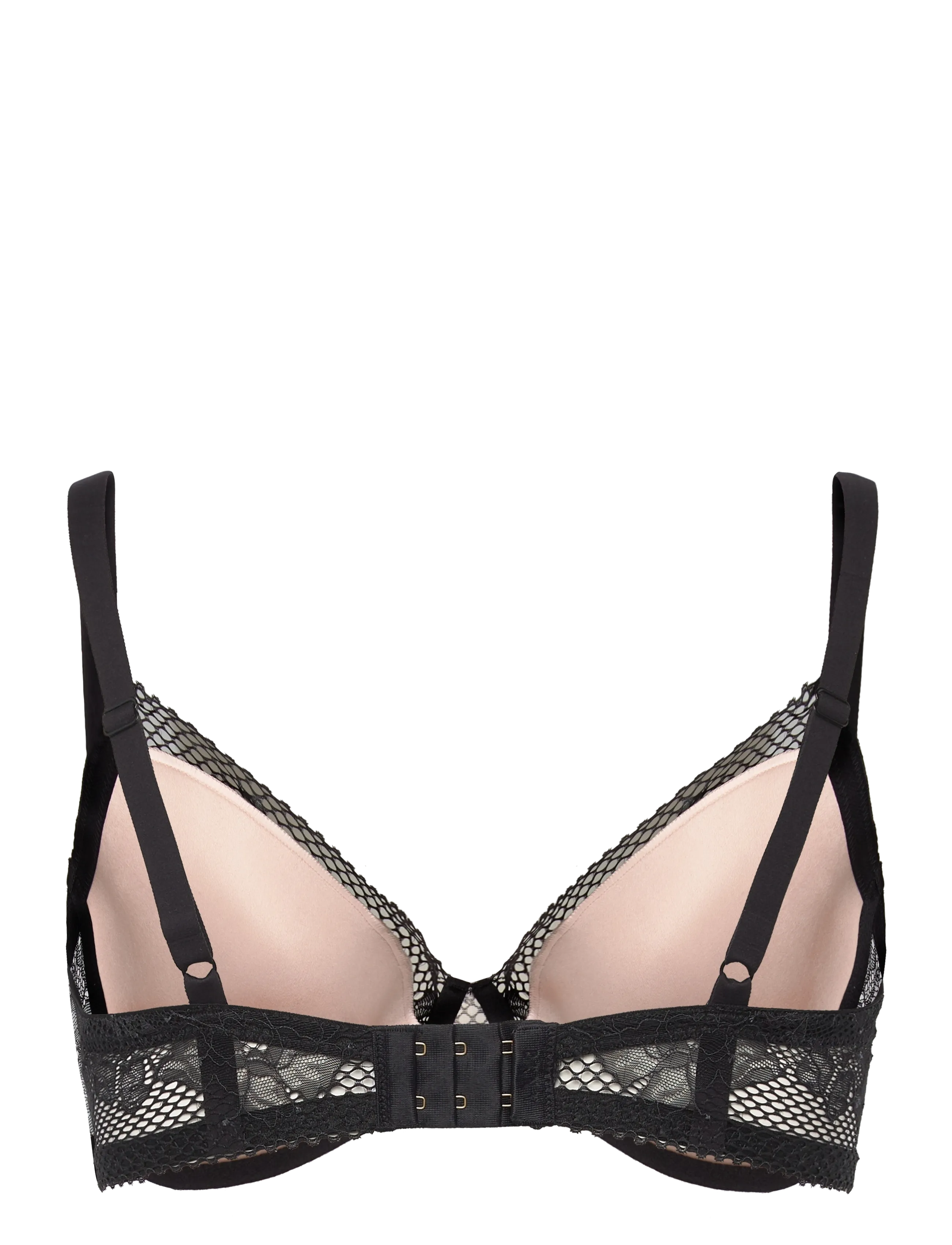 DKNY Homewear - Dkny Soft Tech Lace Contour Bra - black/taupe - 2