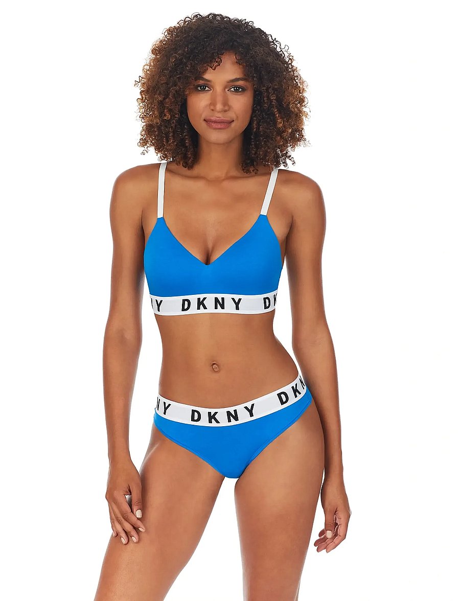 DKNY Homewear - DKNY Cozy Boyfriend Wirefree Push-U - laveste priser - hot blue - 0