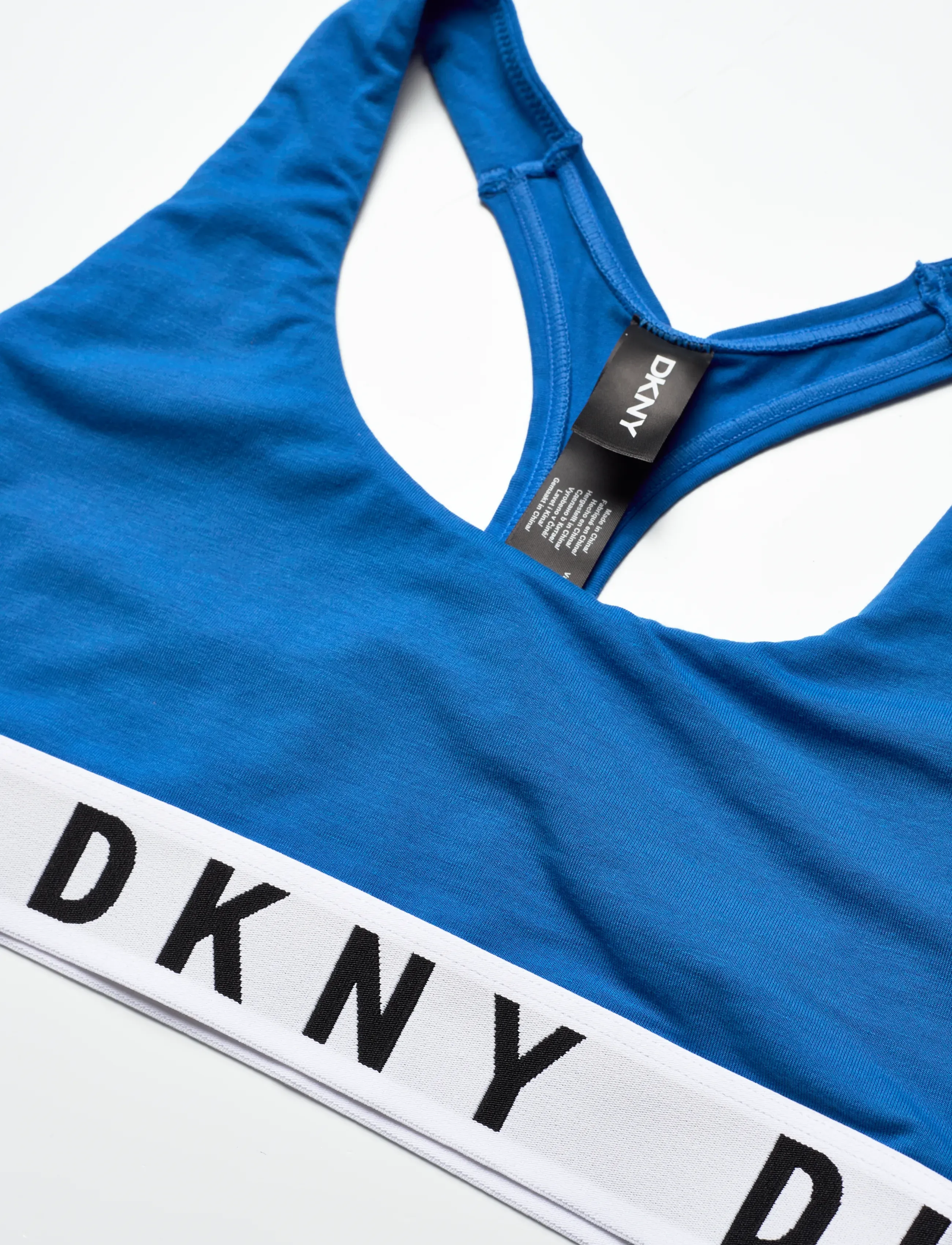 DKNY Homewear - Dkny Cozy Boyfriend Racerback Brale - bralette - hot blue - 4