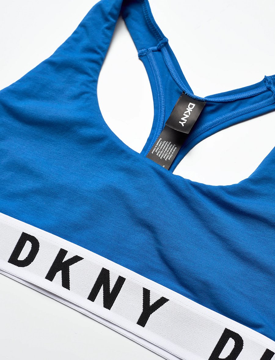 DKNY Homewear - Dkny Cozy Boyfriend Racerback Brale - bralette - hot blue - 4