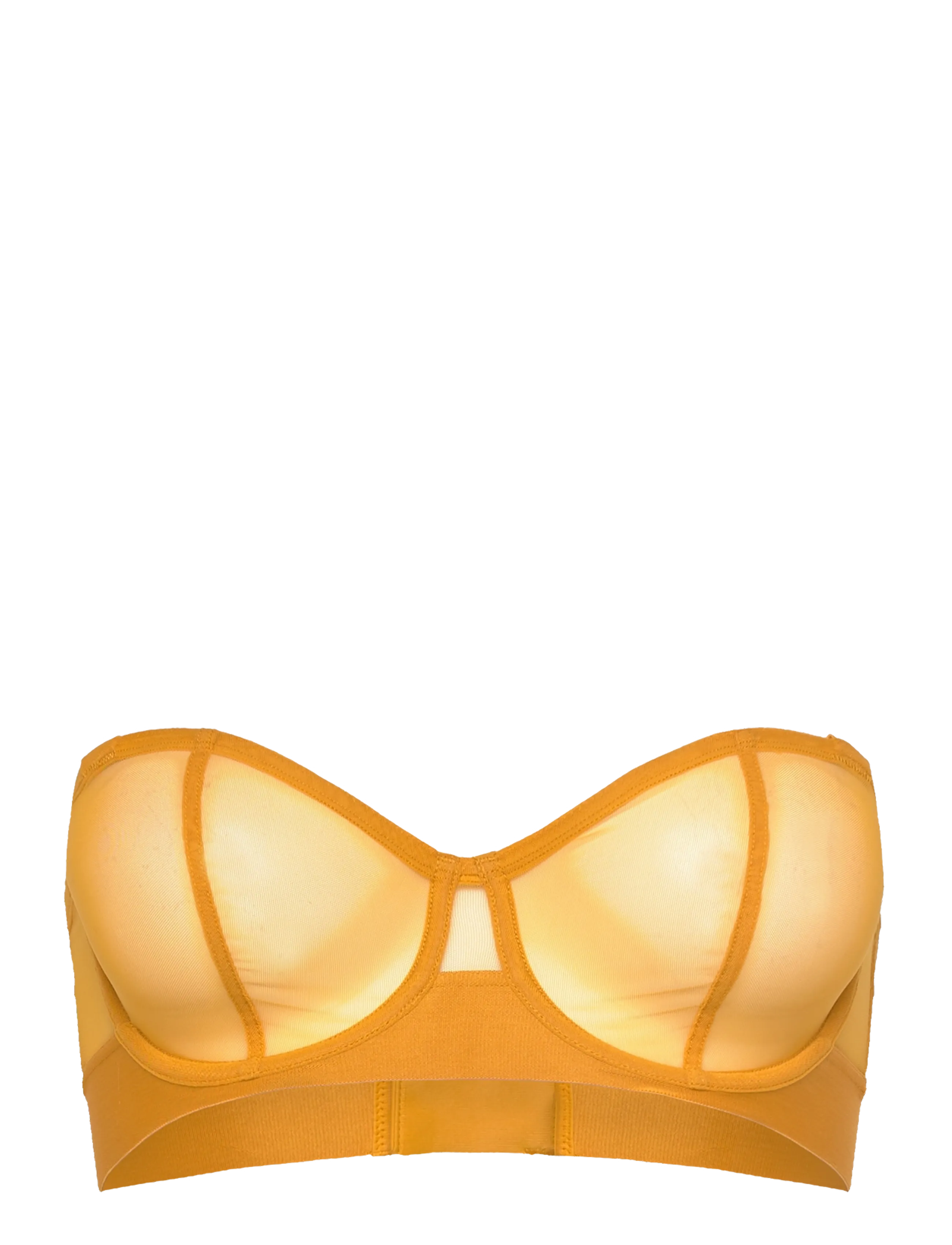 DKNY Homewear - DKNY Sheer Strapless Unlined Bra - laveste priser - gold - 5