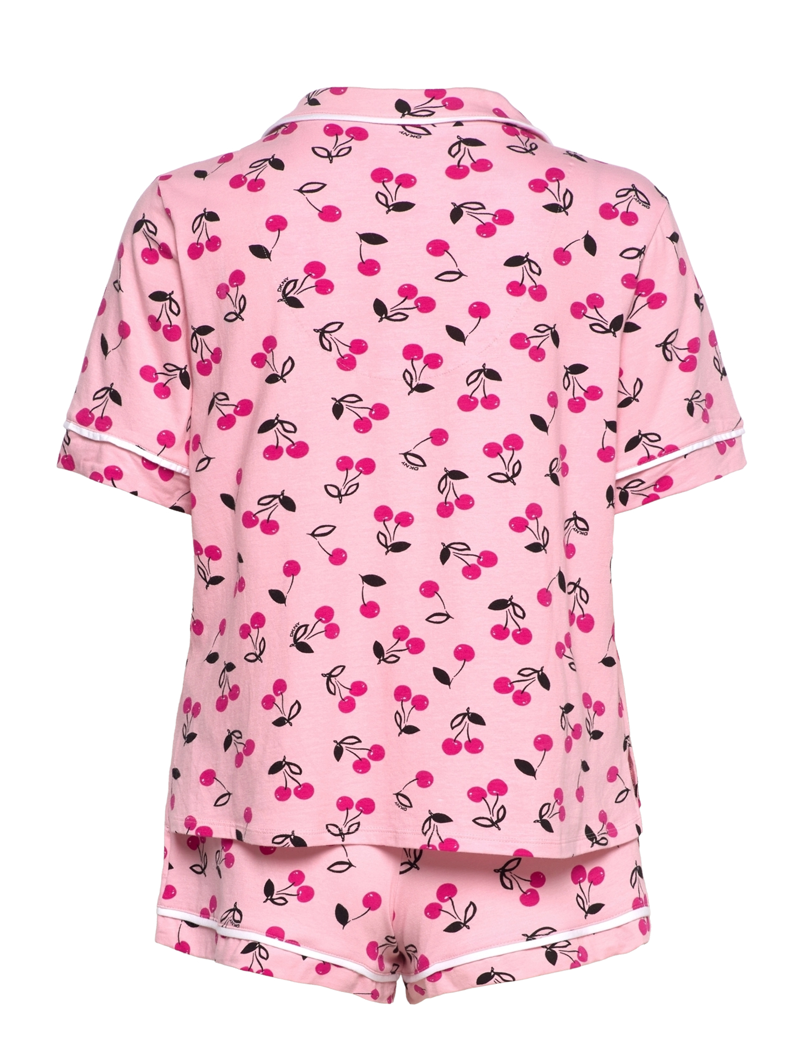 DKNY Homewear - BETTER IN PARIS PJ S/S TOP & BOXER - sorbet cherries - 1