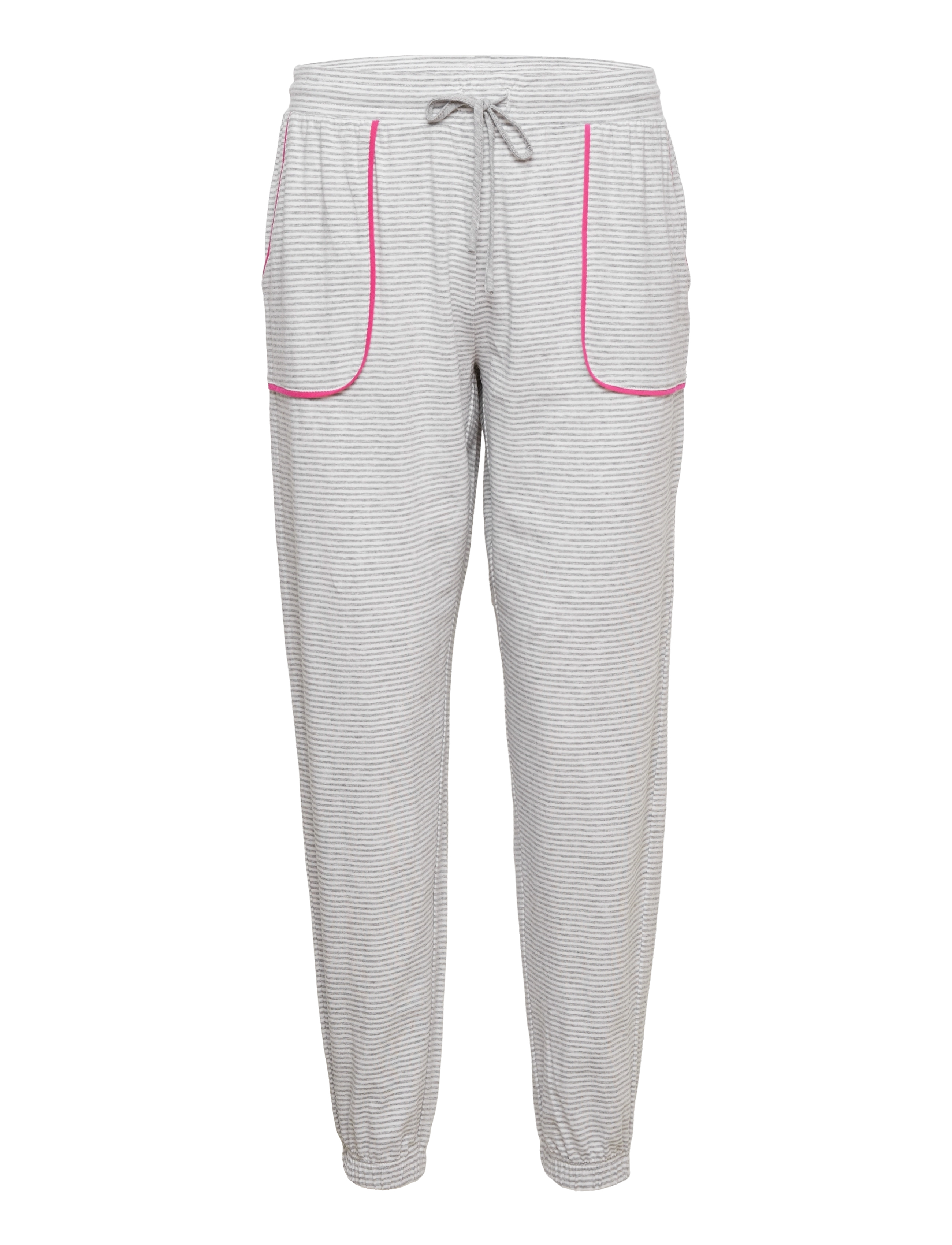 DKNY Homewear - DKNY BE BOLD BE YOU S/S TOP&JOGGE PJ SET - grey htr stripe - 2