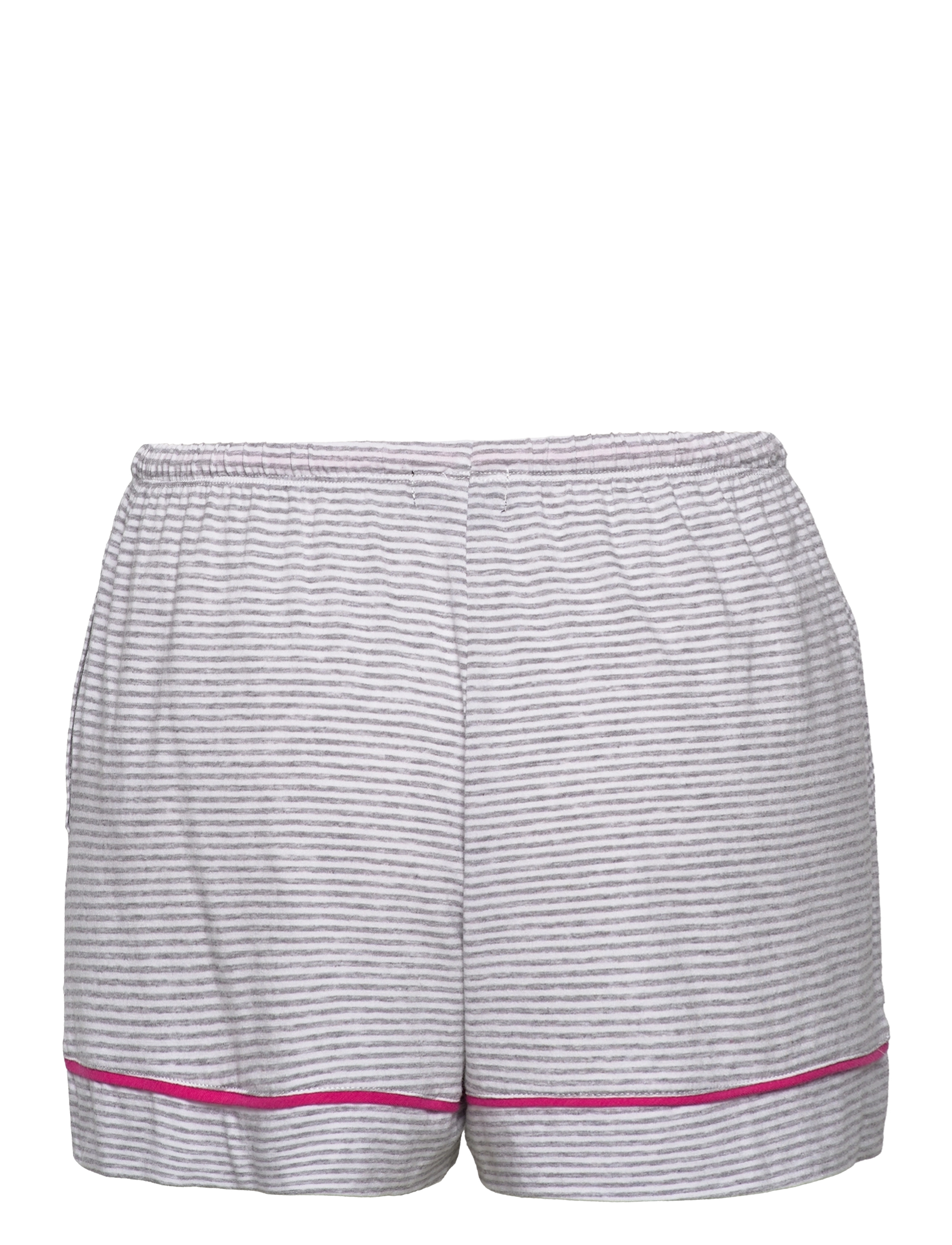 DKNY Homewear - DKNY BE BOLD BE YOU S/S TOP&BOXER PJ SET - grey htr stripe - 3