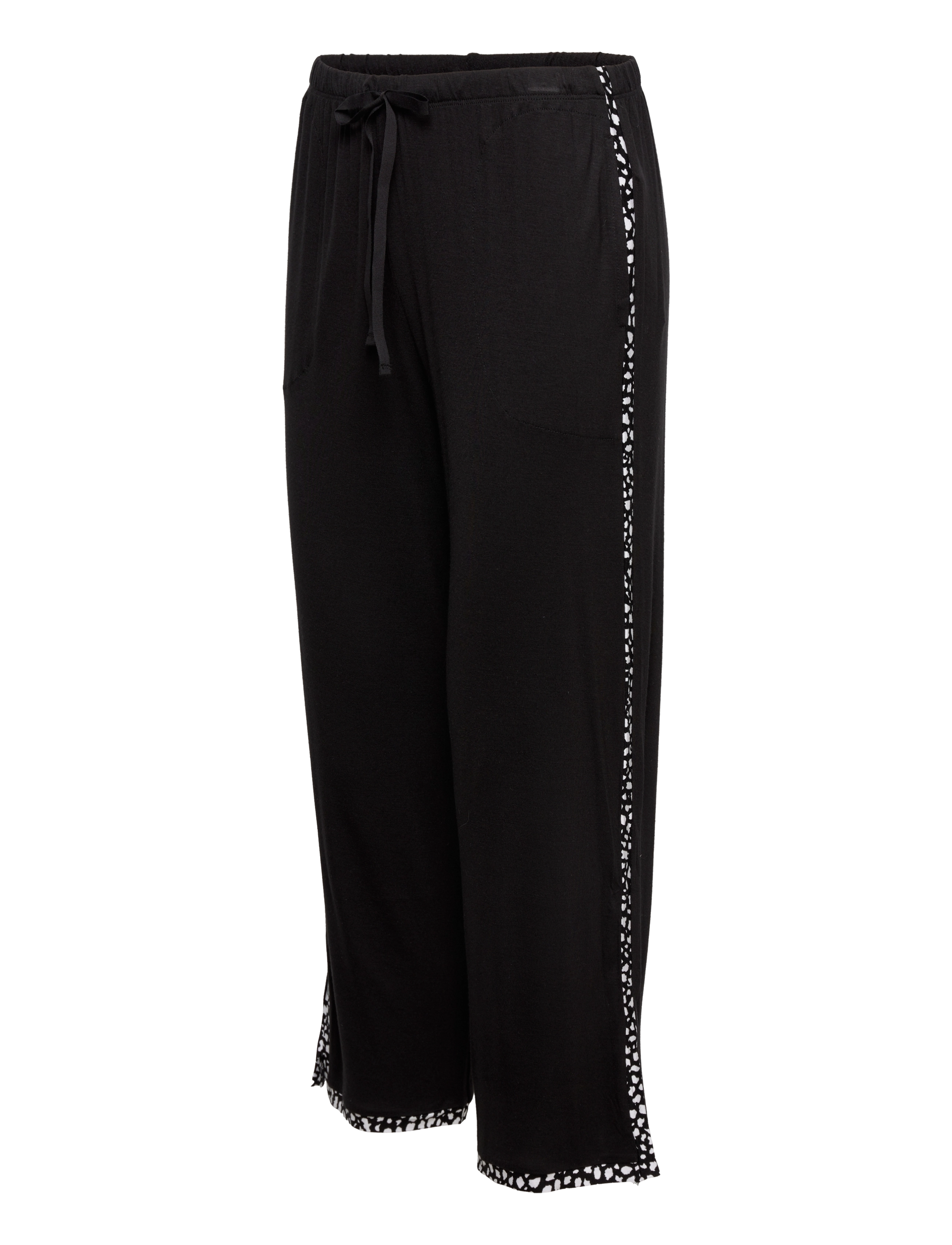 DKNY Homewear - BRIGHT IDEA TOP & CAPRI S/S PJ SET - black - 4