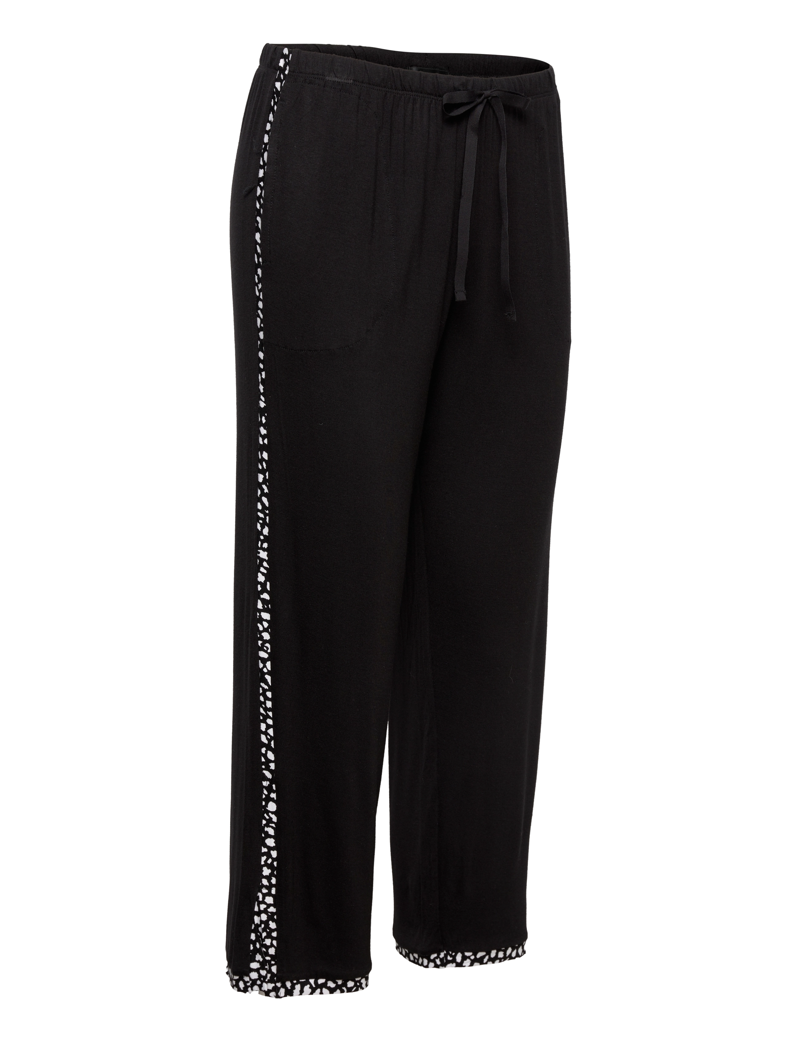 DKNY Homewear - BRIGHT IDEA TOP & CAPRI S/S PJ SET - black - 5