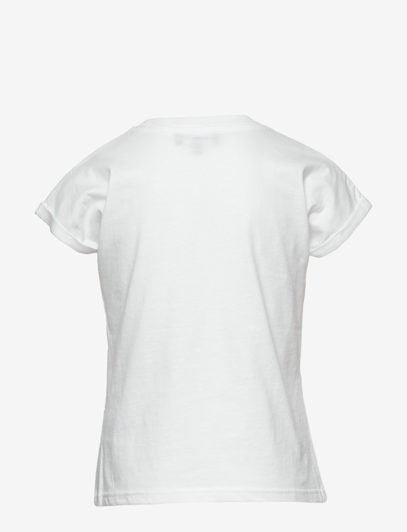 DKNY kids - SHORT SLEEVES TEE-SHIRT - white   pink - 1