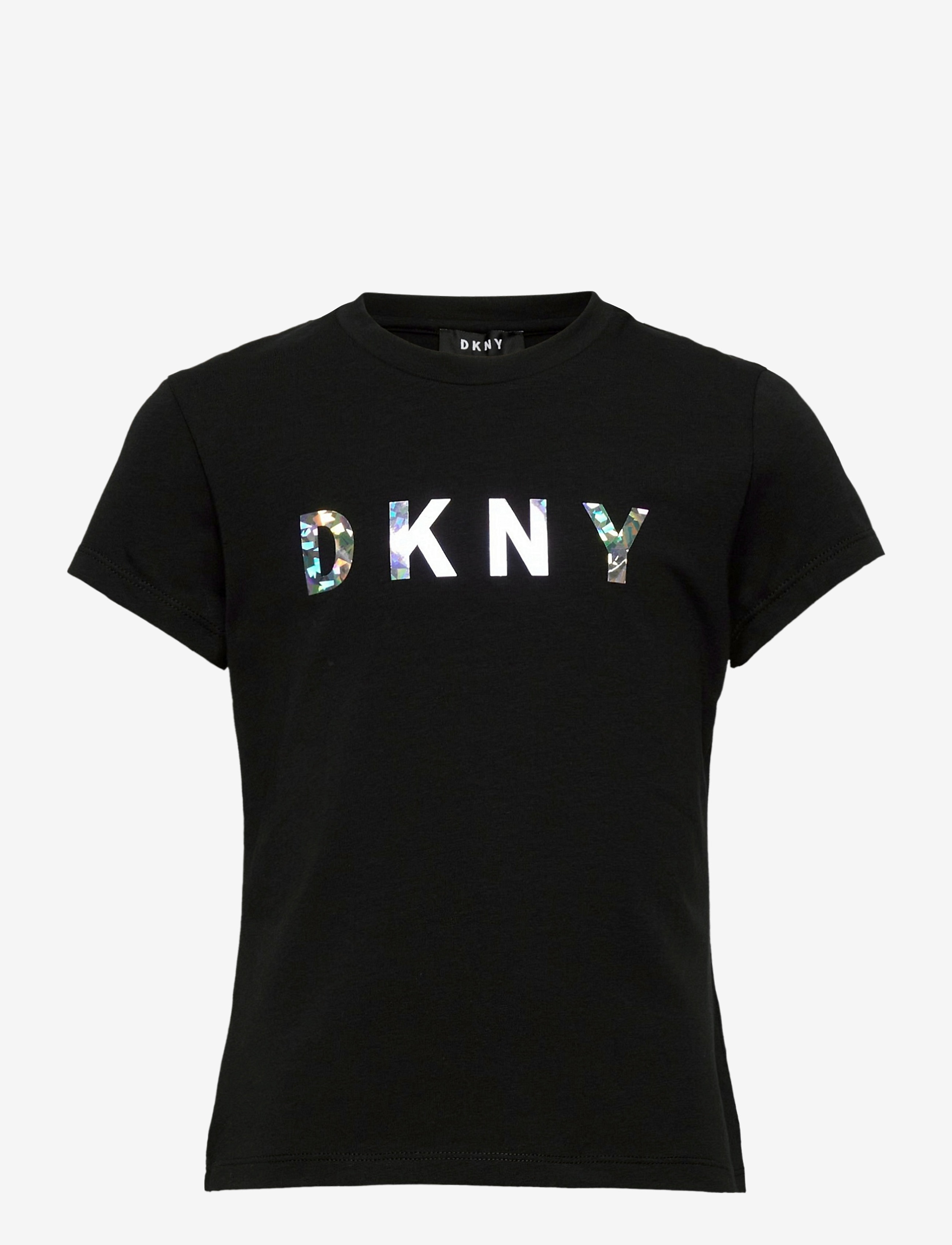 DKNY kids - SHORT SLEEVES TEE-SHIRT - black - 0