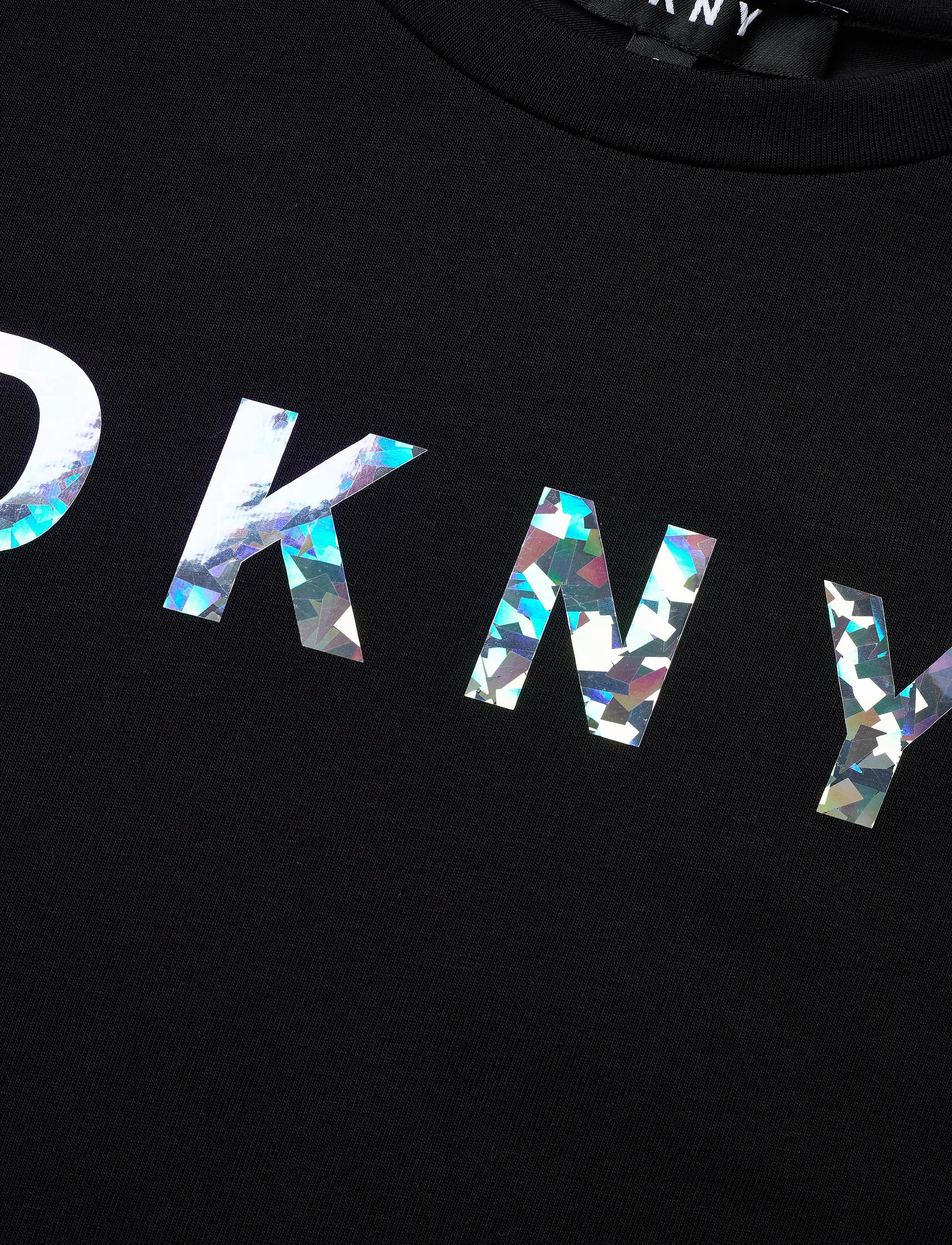 DKNY kids - SHORT SLEEVES TEE-SHIRT - black - 2