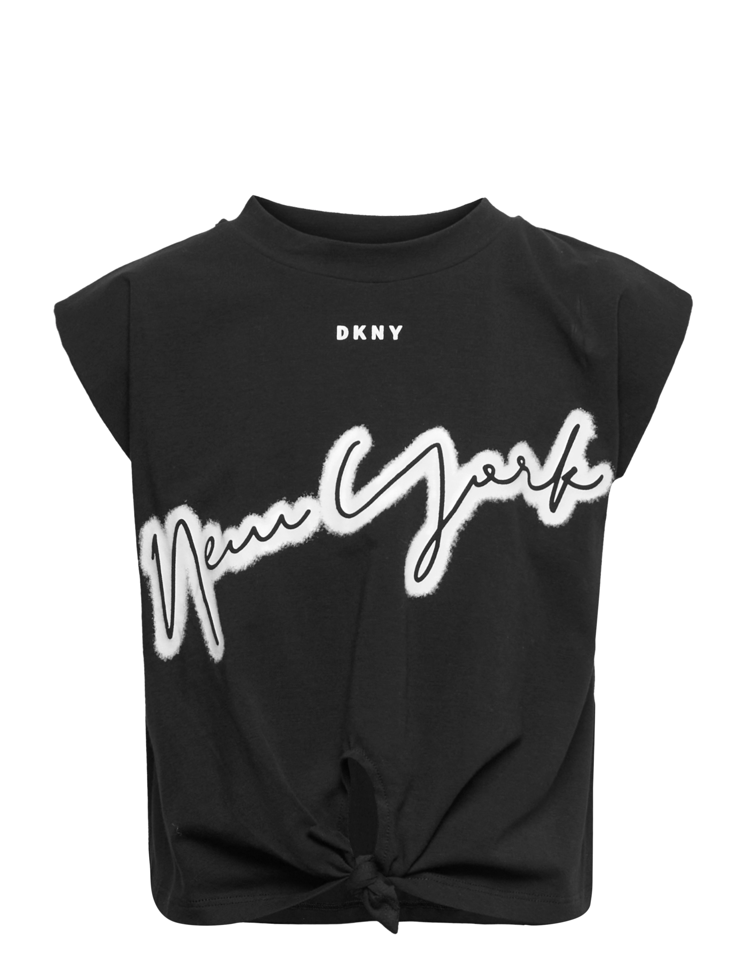 DKNY kids - FANCY T-SHIRT - black - 0
