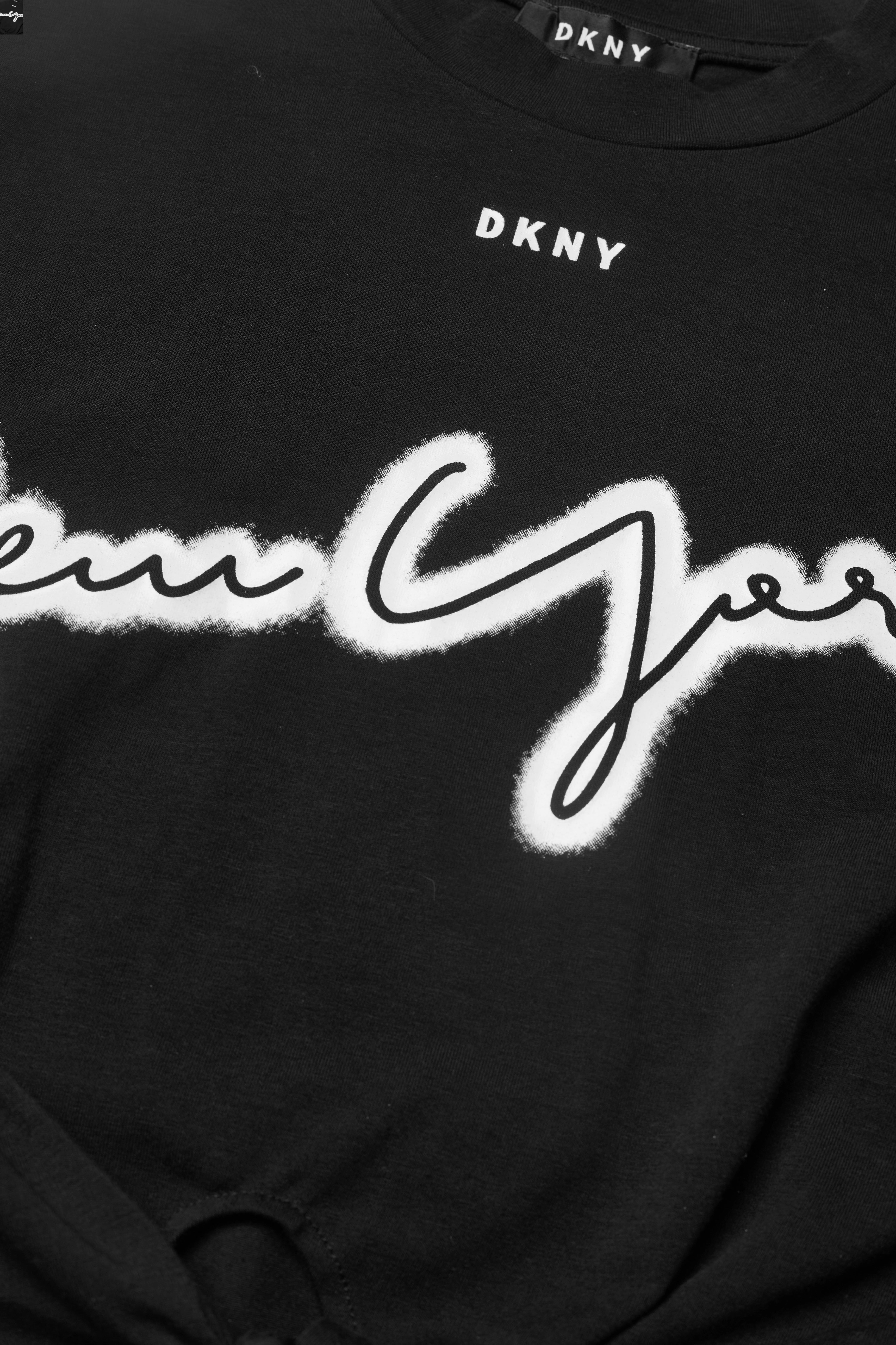 DKNY kids - FANCY T-SHIRT - black - 2