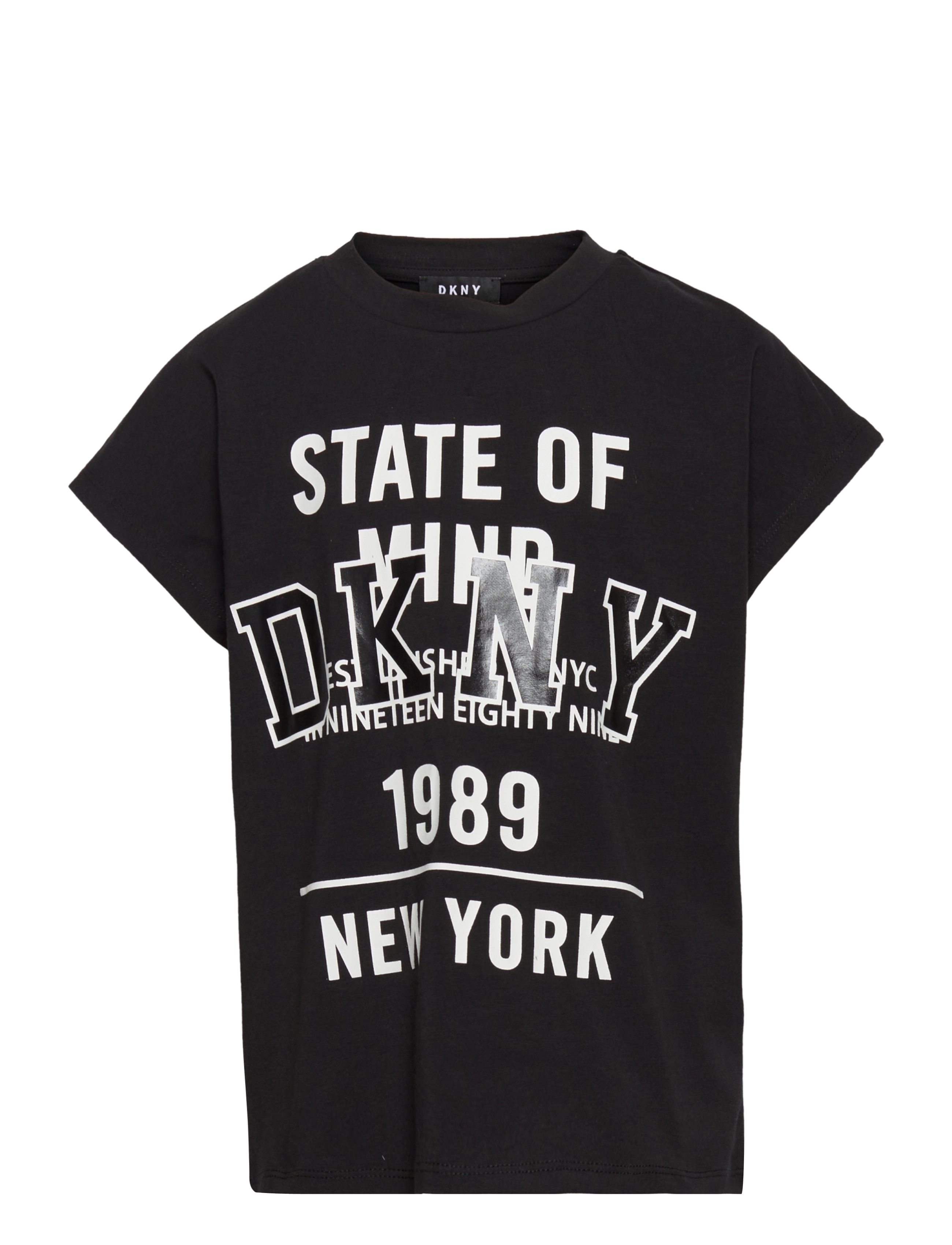 DKNY kids - SHORT SLEEVES TEE-SHIRT - black - 0