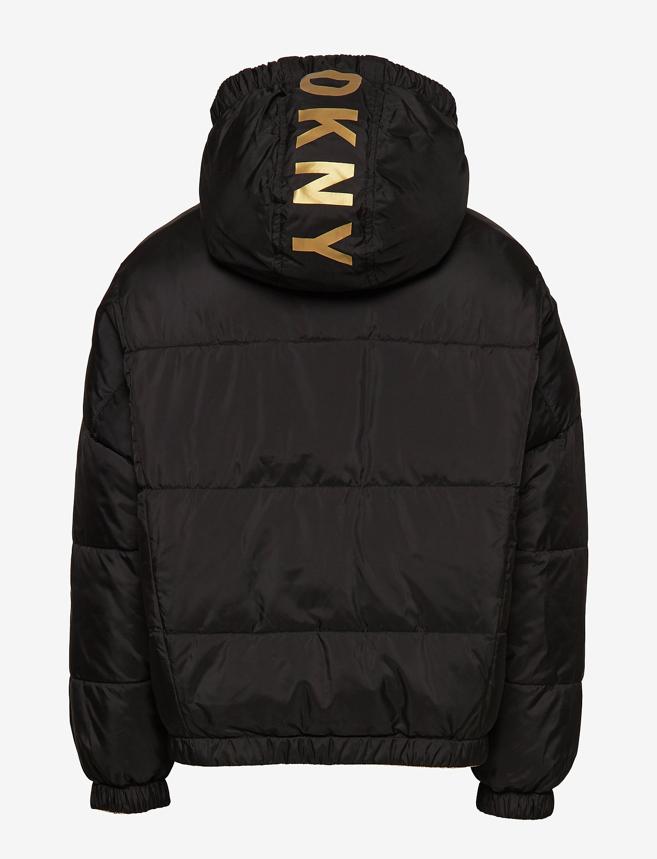 DKNY kids - REVERSIBLE PUFFER JACKET - straw yellow - 2