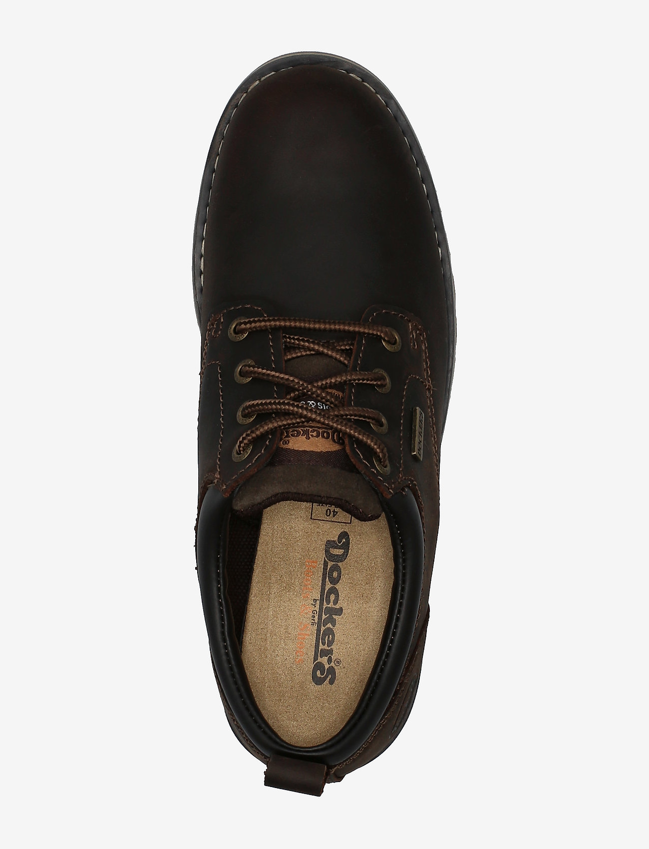 Dockers by Gerli - 39WI010-MEN STANDARD SHOE - coffee - 3