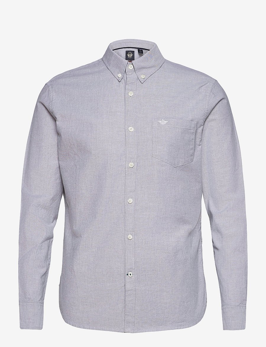 Dockers - T2 OXFORD OXFORD - oxfordi särgid - greys - 1