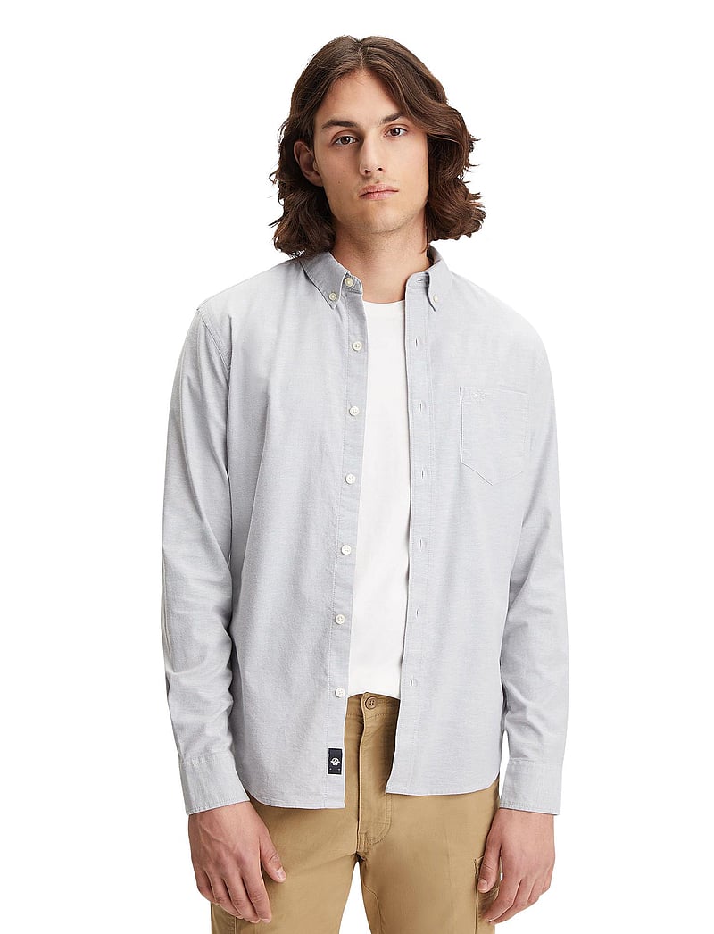 Dockers - T2 OXFORD OXFORD - oxford skjorter - greys - 0
