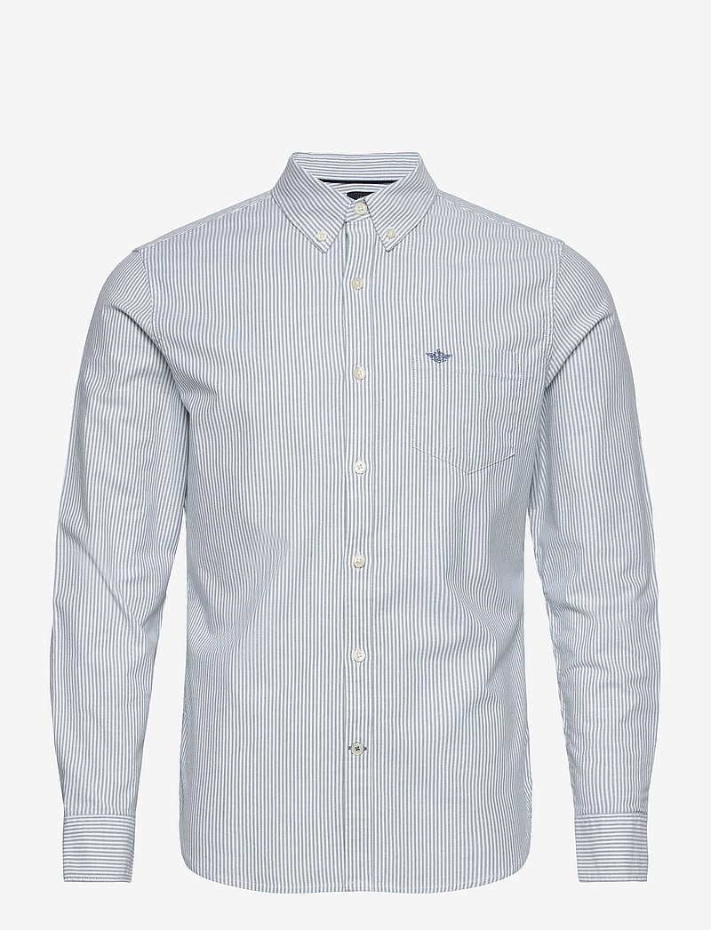 Dockers - T2 OXFORD BENGAL - oxford shirts - blues - 1