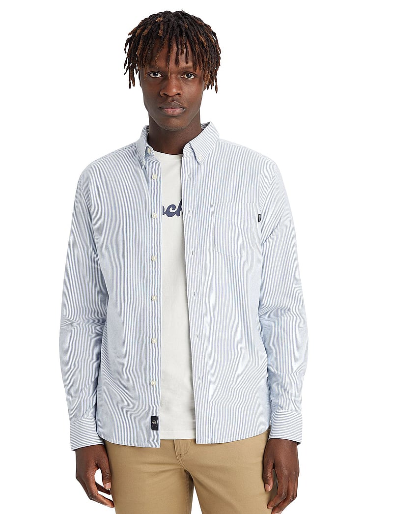 Dockers - T2 OXFORD BENGAL - oxford shirts - blues - 0