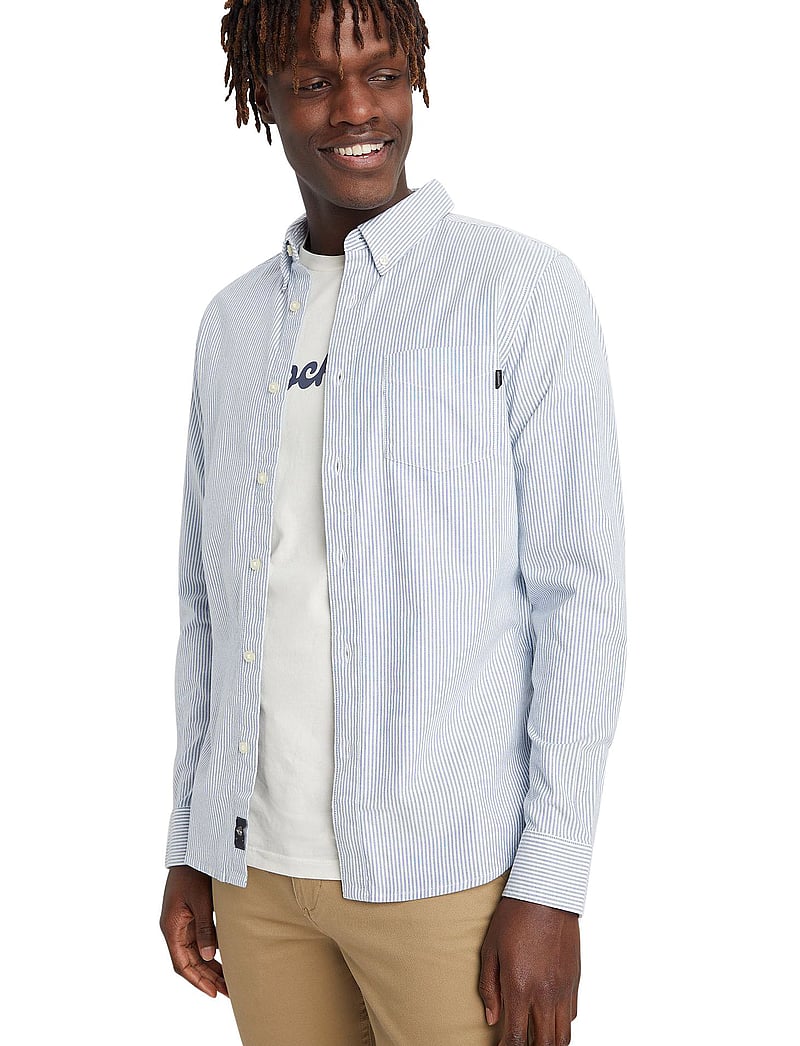 Dockers - T2 OXFORD BENGAL - oxford shirts - blues - 4