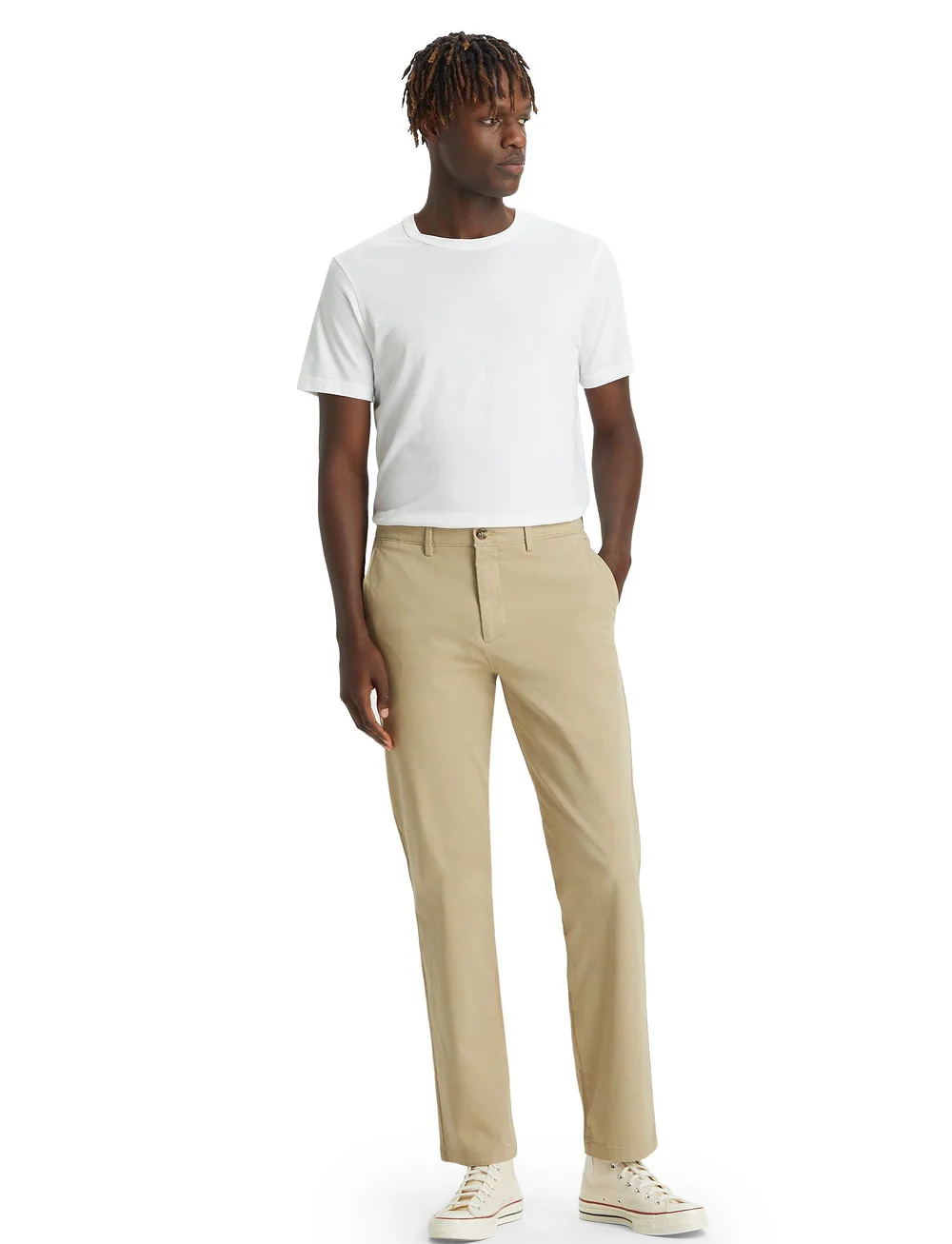 Dockers - MOTION CHINO SLIM - casual buxur - neutrals - 0