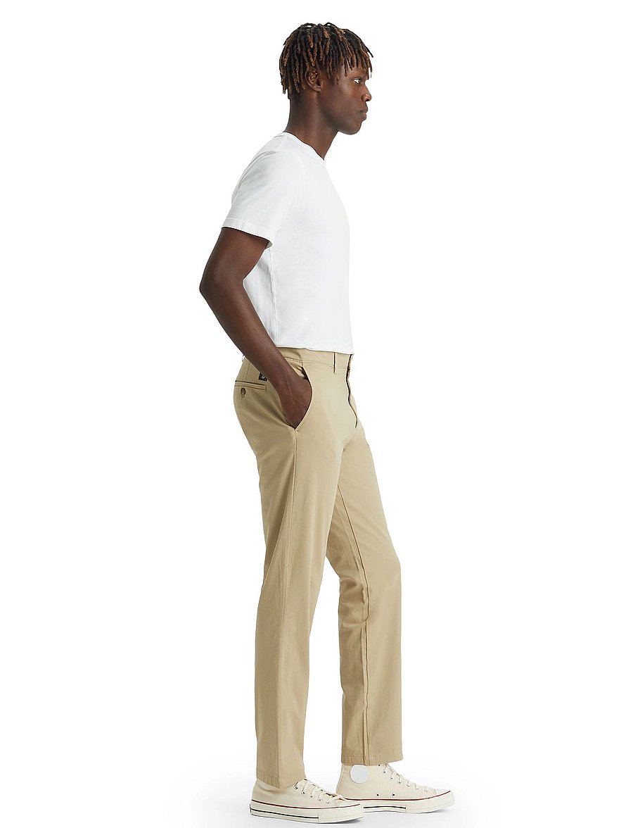 Dockers - MOTION CHINO SLIM - vabaaja püksid - neutrals - 3