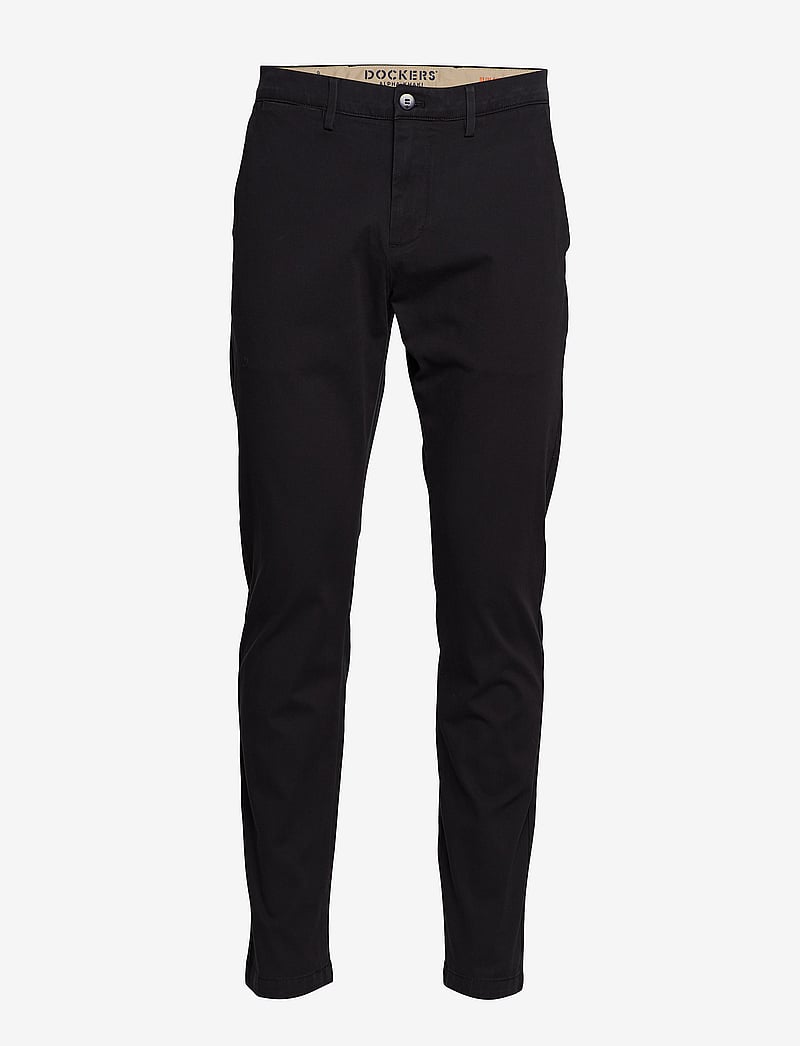 Dockers - MOTION CHINO SLIM - casual byxor - blacks - 0