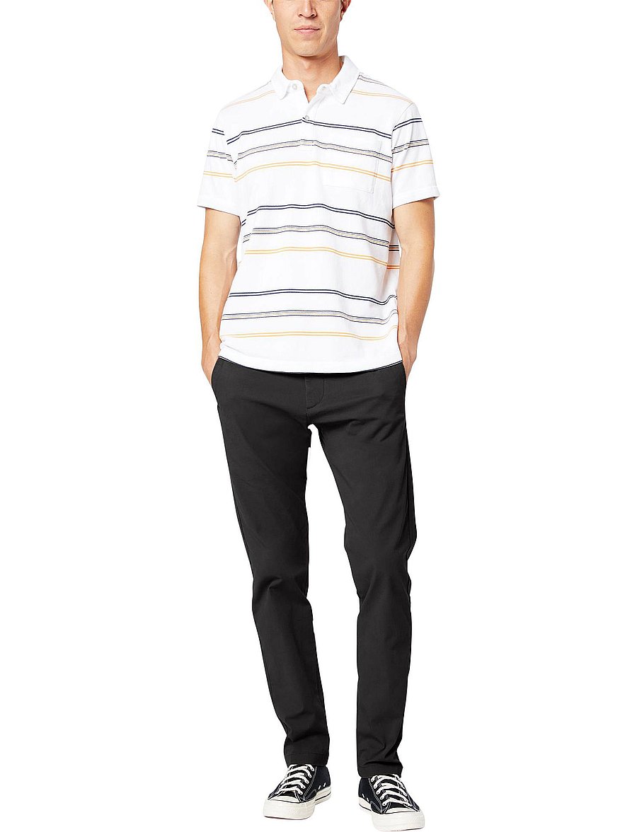 Dockers - MOTION CHINO SLIM - casual - blacks - 2