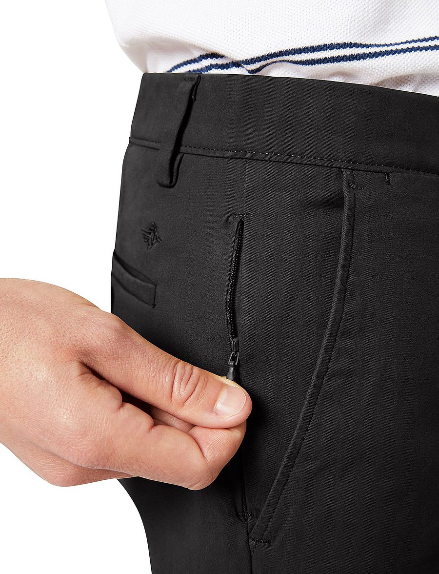 Dockers - MOTION CHINO SLIM - casual - blacks - 4
