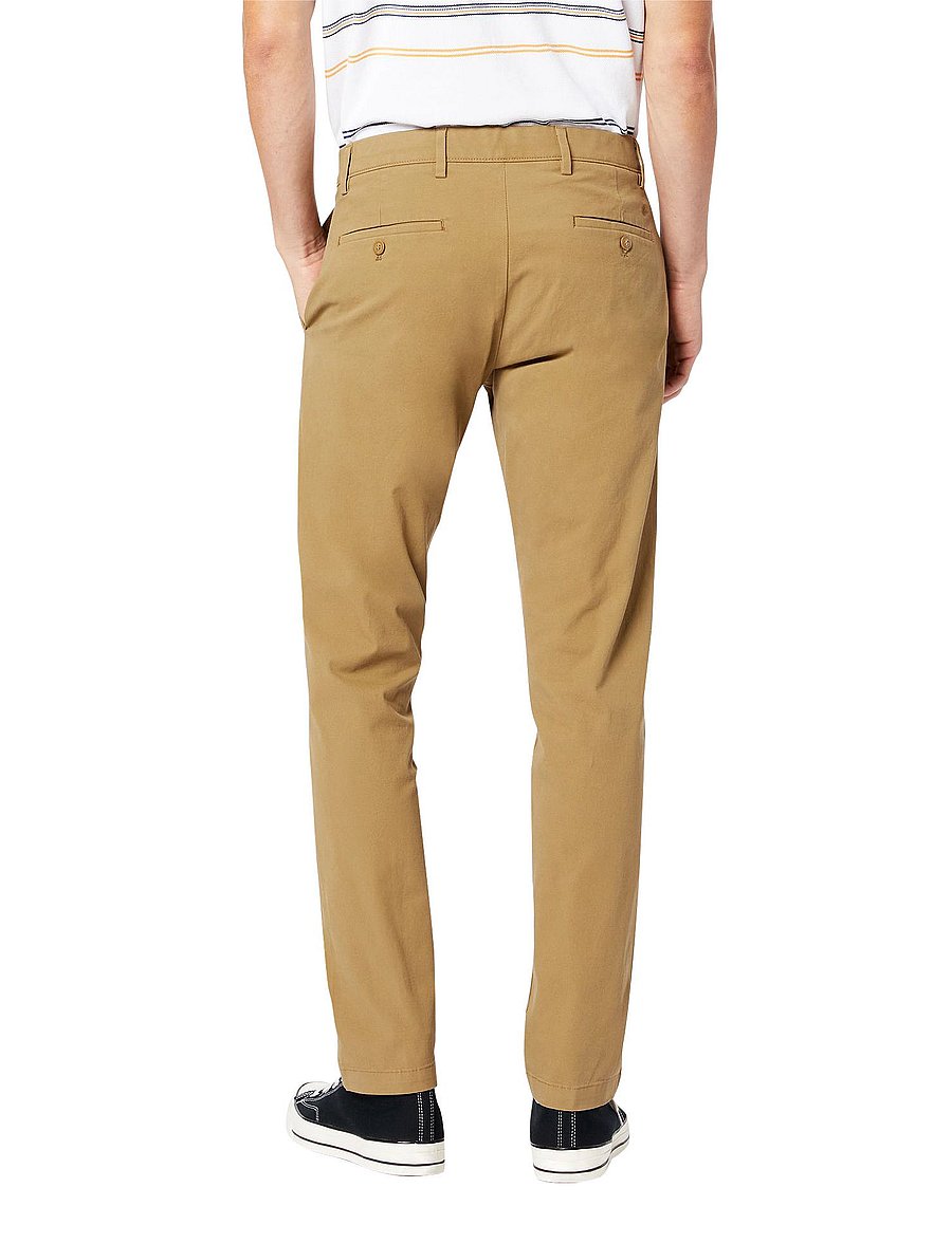 Dockers - MOTION CHINO SLIM - rennot housut - ermine - 3