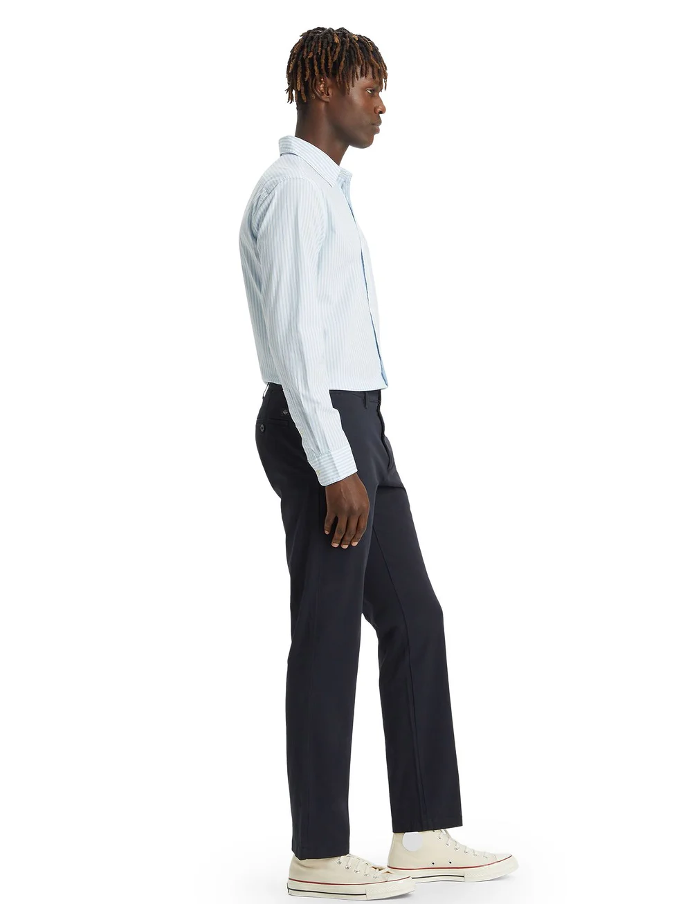 Dockers - MOTION CHINO SLIM - casual byxor - blues - 3