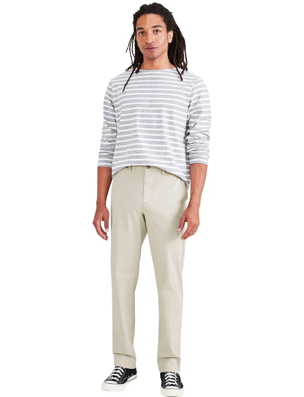 Dockers - MOTION CHINO SLIM - casual byxor - sahara - 0
